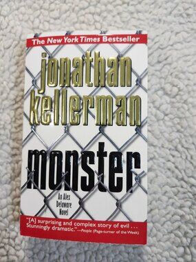Jonathan Kellerman Monster Paperback 2000 Ballantine Books Alex Delaware Novel